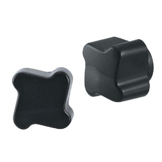 Lobe Knobs - 10-24 UNC -4.76mm- 20.07x7.1 mm - Brass