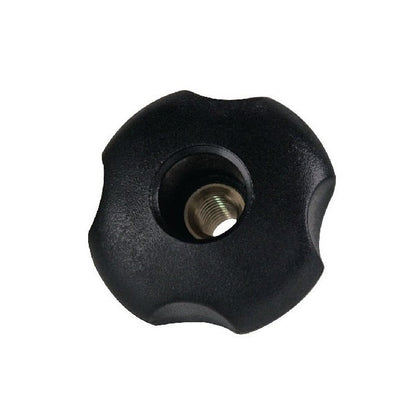 1059332 | KF048F-020-4L-P --- Lobe Knobs - 10-32 UNF - 4.76mm - 20.07x7.1 mm - Brass