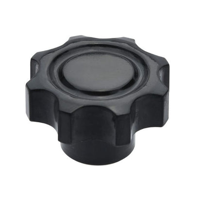 1092224 | KF100M-040-8L --- Lobe Knobs - M10 -10x1.5mm- 40x17 mm - Phenolic and Brass