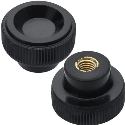 Disc Knobs - M5 -5x0.8mm- 20x9 mm - Brass