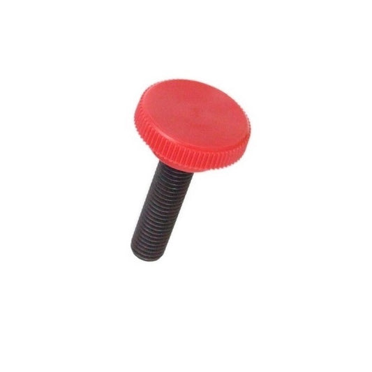 1049887 | KM035C-010-0635-KNU-R (9 Pcs) --- Thumb Knobs - 6-32 UNC -3.5mm- 9.53x6.4 mm - Plastic with Insert