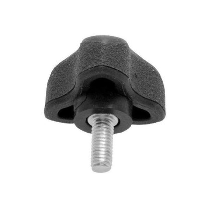 1059418 | KM048F-030-3L-SFT (5 Pcs) --- Lobe Knobs - 10-32 UNF -4.76mm- 29.97x12.7 mm - Zinc Plated Steel