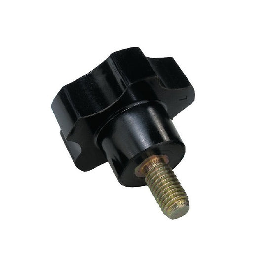 Lobe Knobs - M5 -5x0.8mm- 25x15 mm - Steel