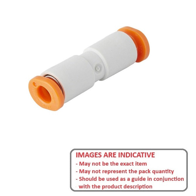 1228033 | KQ2H09-00A (10 Pcs) --- Special Items Listed by Manufacturer - Manufacturer Misumi KQ2H09-00A - 5/16 x 5/16 Union Tube