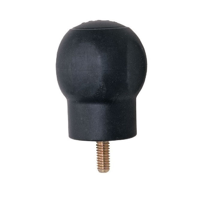 1086854 | KM095C-050-R-SFT --- Round Male Soft Knobs - 3/8-16 UNC -9.53mm- 50x62 mm - Rubber