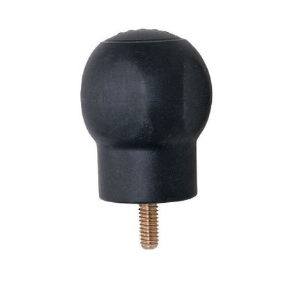 1086854 | KM095C-050-R-SFT --- Round Male Soft Knobs - 3/8-16 UNC -9.53mm- 50x62 mm - Rubber