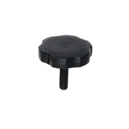 1072970 | KM064C-038-3810-ROS-G (5 Pcs) --- Thumb Knobs - 1/4-20 UNC -6.35mm- 38.1x38.1 mm - Plastic