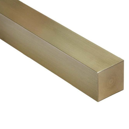1106301 | 4R-0143-0300-BR --- Square Keysteel Lengths - 14.288x14.288x300 mm - Brass