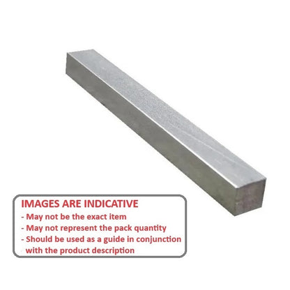 1042799 | 4R-0028-0300-KS6U --- Square Keysteel Lengths - 2.778x2.778x300 mm - Stainless Steel 316 Similar to A4, 18-10