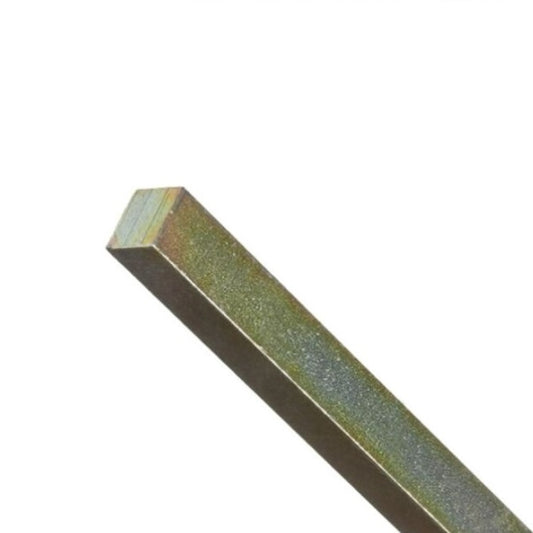 1037841 | 4R-0016-0300-KZU --- Square Keysteel Lengths - 1.588x1.588x300 mm - Carbon Steel 1045 Zinc Plated