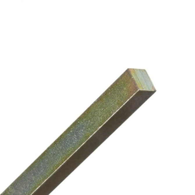 1076224 | 4R-0079-0300-KZU --- Square Keysteel Lengths - 7.938x7.938x300 mm - Carbon Steel 1045 Zinc Plated