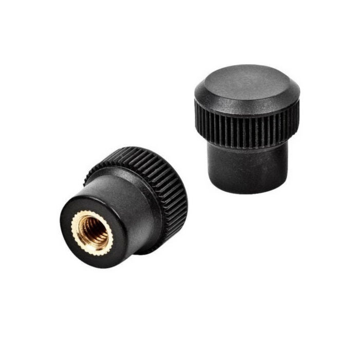 1067021 | KF060M-017-THM --- Thumb Knobs - M6 -6x1mm- 17x9 mm - Plastic
