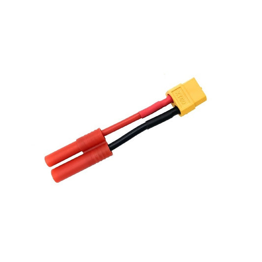 1051131 | LE-BU4-F-XT-F (5 Pcs) --- Leads Hobby - Side 1 Bullet - 4mm Female XT-60 Female - Generic