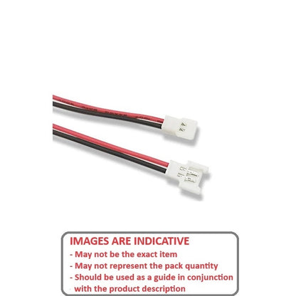 1223172 | LE-MIC-FM-BLA-BL (Set) --- Leads Hobby - Side 1 Micro Series Connectors Male / Female Blank - Losi