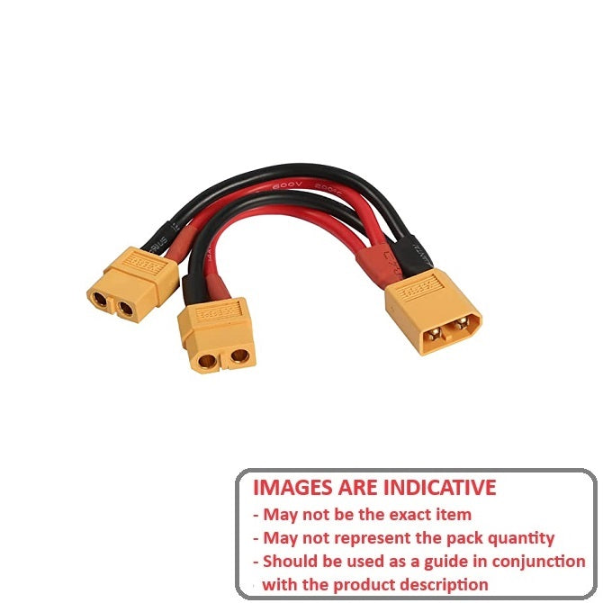 1229055 | LEY-XT-M-XT-F (2 Pcs) --- Leads Hobby - Side 1 XT60 Male XT60 Female - Generic