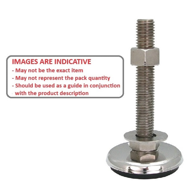1208643 | MAV-227-01-102-3 --- Anti-Vibration Mounts - 226.8 Kg 1/2-13 UNC - 12.7mm - 101.6 mm - Stainless Steel 303 PV Similar to A2, 304, 18-8