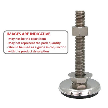 1208643 | MAV-227-01-102-3 --- Anti-Vibration Mounts - 226.8 Kg 1/2-13 UNC - 12.7mm - 101.6 mm - Stainless Steel 303 PV Similar to A2, 304, 18-8