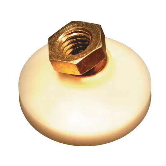 Levelling Socket Mounts - 1/4-20 UNC -6.35mm- 25.4x17.8 mm - Steel