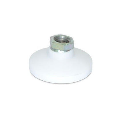 1072499 | MSF-064C-S3AP --- Levelling Socket Mounts - 1/4-20 UNC -6.35mm- 25.4x17.8 mm - Stainless Steel 303/304 Similar to A2, 18-8 HRB80