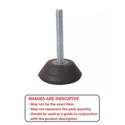1135988 | TMF-608-ARS --- Levelling Bonded Neoprene Mounts - 27.0 to 136.0 Kg 1.27x5.08 mm