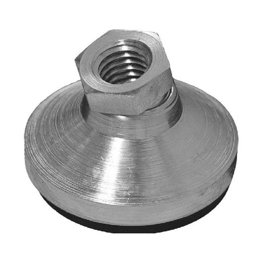 Levelling Socket Mounts - 1/4-20 UNC -6.35mm- 25.4x21.1 mm - Steel