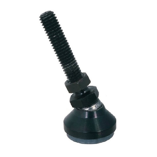 Levelling Studded Mounts - 1/4-20 UNC -6.35mm- 25.4x21 mm - Steel