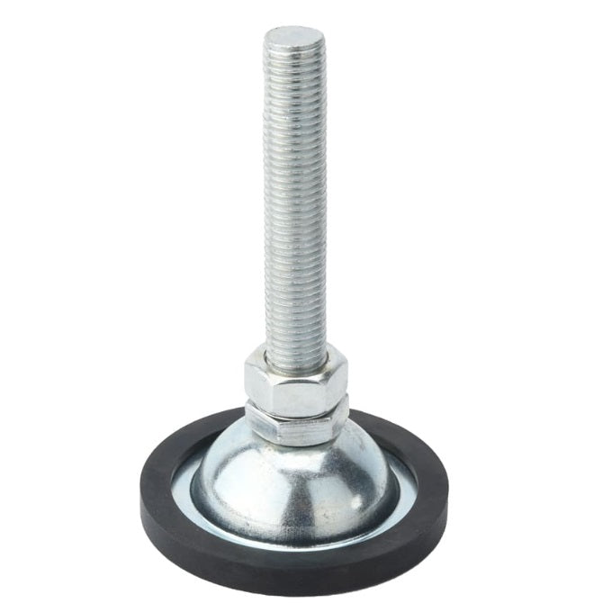 Levelling Studded Mounts - M12 -12x1.75mm- 70x31 mm - Steel - Zinc
