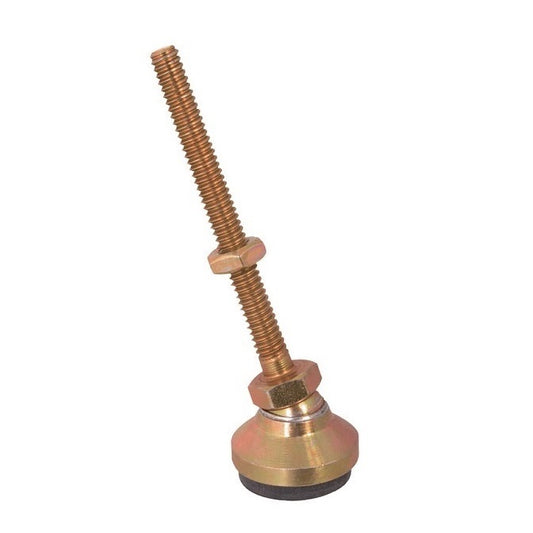 Levelling Studded Mounts - 10-32 UNF -4.76mm- 19.1x16.7 mm - Steel