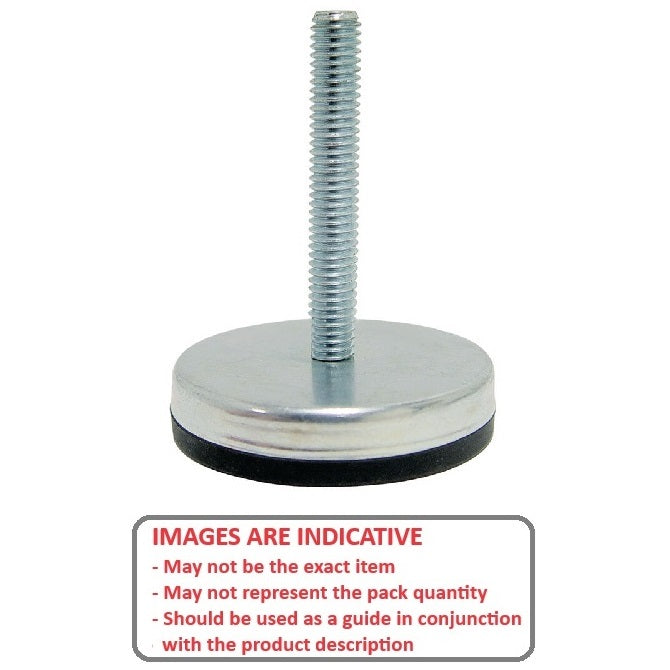 1088319 | MLM-095C-051-S3RP-I-061 --- Levelling Studded Mounts - 3/8-16 UNC -9.53mm- 61  - Stainless Steel