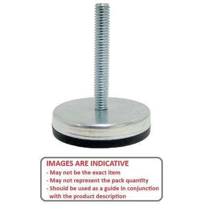 1088319 | MLM-095C-051-S3RP-I-061 --- Levelling Studded Mounts - 3/8-16 UNC -9.53mm- 61  - Stainless Steel