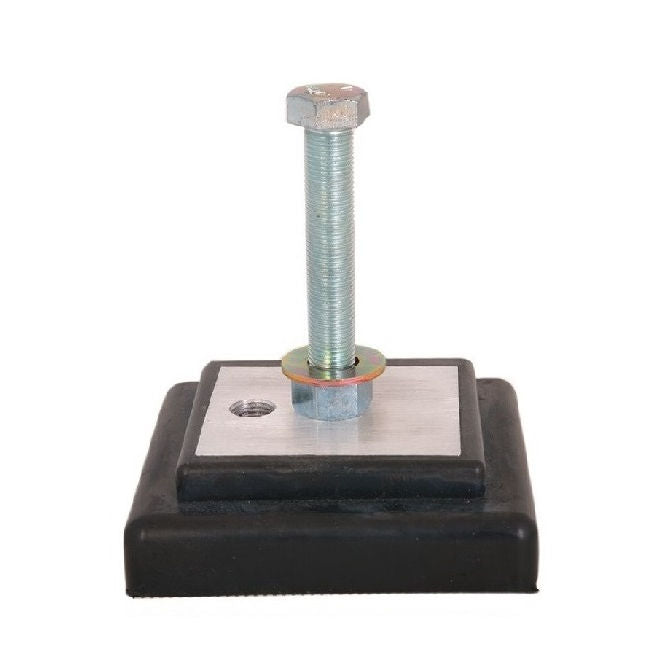 1199606 | MLM-4540-152-MC (4 Pcs) --- Levelling Studded Machine Mounts - 152.40 x 152.40 30.2 mm - 80  - Aluminium - Steel - Elastomer Duro 80