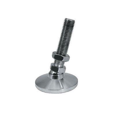 Levelling Studded Mounts - 10-32 UNF -4.76mm- 19.1x13.5 mm - Steel
