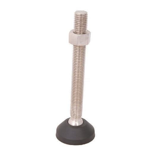Levelling Studded Mounts - 5/8-11 UNC -15.88mm- 58.4x22.6 mm - Stainless Steel