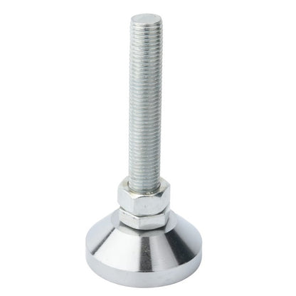 Levelling Studded Mounts - M10 -10x1.5mm- 60x28 mm - Steel