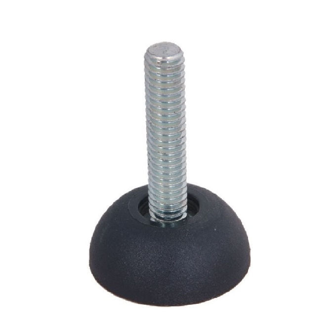 1082015 | MLM-080M-070-TP --- Levelling Studded Mounts - M8 -8x1.25mm- 40x22 mm - Steel