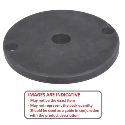 1184892 | MLP-0098-VR --- Levelling Vibration Pads Mounts - 97.8 mm - - - - Vibration Mount
