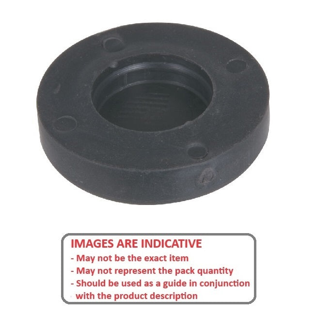 1177274 | MLP-0080-CR-P --- Levelling Cover Pads Mounts - 80 mm - 2 - - - Neoprene Rubber