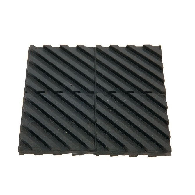 1213526 | MNP-304-R (5 Pcs) --- Neoprene Pads Mounts - 304.80 x 304.80 mm 1.0 - 25.0 psi 7.938 mm - Neoprene Rubber