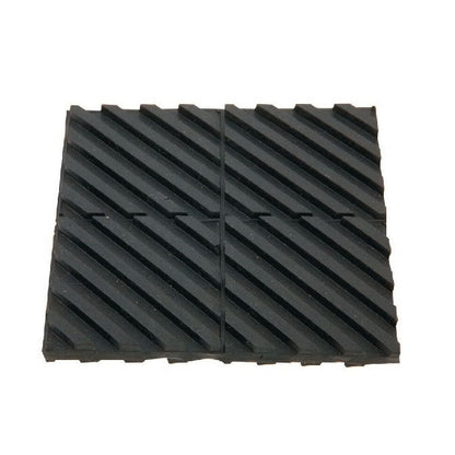 1213526 | MNP-304-R (5 Pcs) --- Neoprene Pads Mounts - 304.80 x 304.80 mm 1.0 - 25.0 psi 7.938 mm - Neoprene Rubber