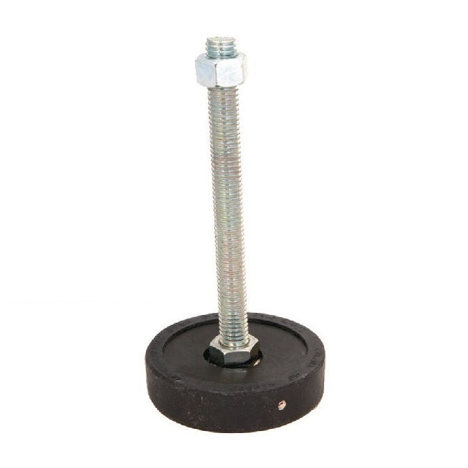 1217408 | MPL-0454-S --- Pivotal Levellers Mounts - 453.6 Kg - 76.2x19.05 mm - Neoprene Rubber