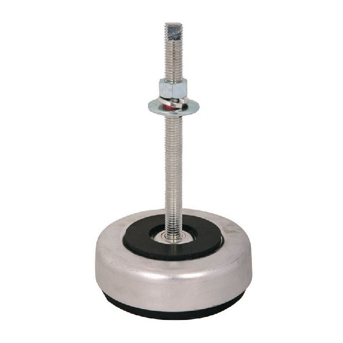 Vibration Isolation Pads Mounts - 680.4 Kg - 453.6 Kg - 88.9  - Steel and Neoprene