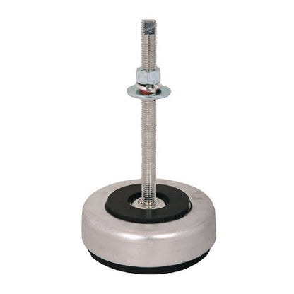 Vibration Isolation Pads Mounts - 680.4 Kg - 453.6 Kg - 88.9  - Steel and Neoprene