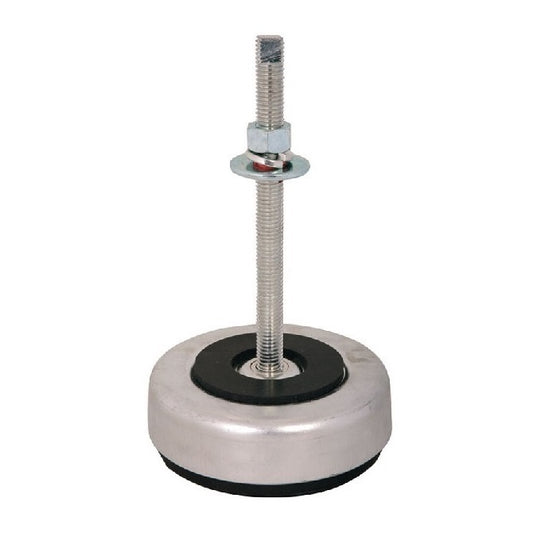 Vibration Isolation Pads Mounts - 680.4 Kg - 453.6 Kg - 88.9  - Steel and Neoprene