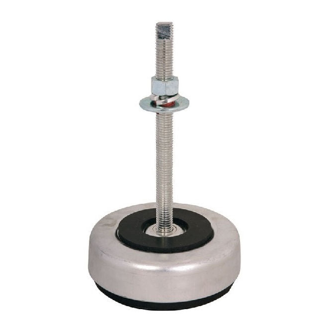 1219239 | MVI-0680-PC --- Vibration Isolation Pads Mounts - 680.4 Kg - 453.6 Kg - 88.9  - Steel and Neoprene