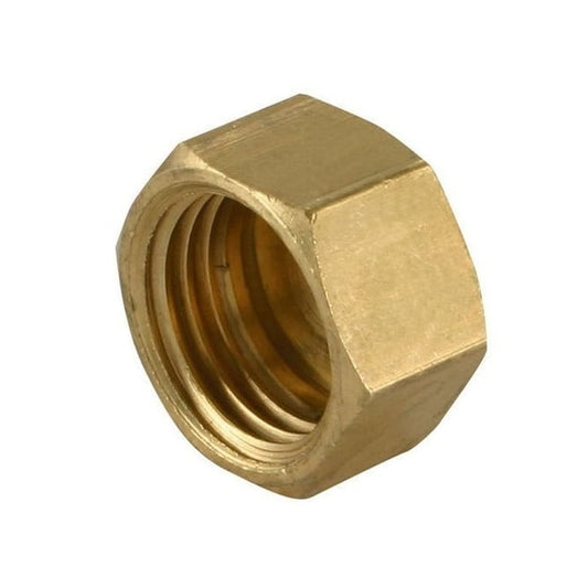 1038497 | NT012F-HSC-BR --- Hexagonal Nuts - 00-90 UNF -1.19mm- 1.02x1.98 mm - Brass