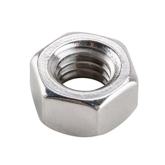 1039830 | NT016M-HX-S4 (20 Pcs) --- Hexagonal Nuts - M1.6 -1.6x0.35mm- 1x3.2 mm - Stainless Steel 304 (Similar to A2, 18-8) HRB80