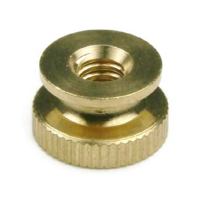 1059062 | NT048F-THC-BR (10 Pcs) --- Thumb Nuts - 10-32 UNF - 4.76mm - 8.7x3.97 mm - Brass