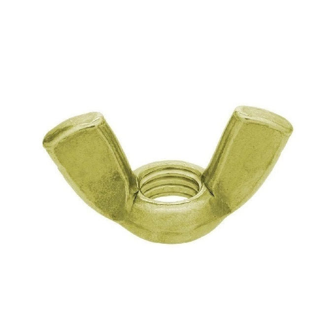 1060005 | NT050M-WG-BR (100 Pcs) --- Wing Nuts - M5 - 5x0.8mm - -  - Brass