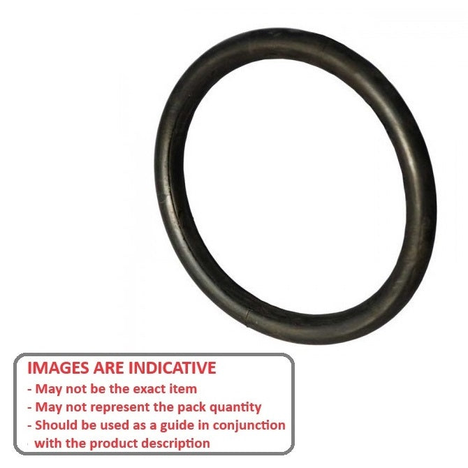 1050470 | OR-00369-178-N70-007 (200 Pcs) --- General Purpose O-Rings - 3.69x1.78 mm - Black - Nitrile (NBR, BUNA-N)