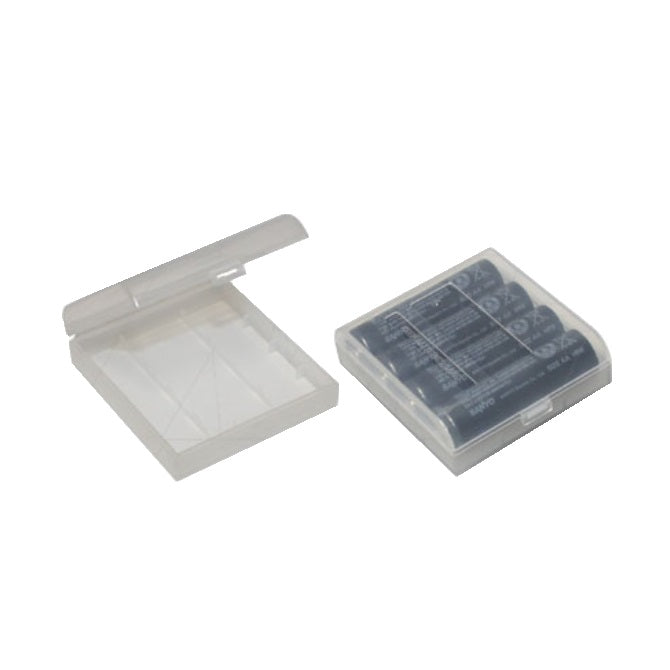 1224286 | PBC1 (35 Pcs) --- Accessories Hobby -  Plastic Carry Case for up to 4 x AA Batteries Master Brand - Secure storage for spare batteries. - Plastic